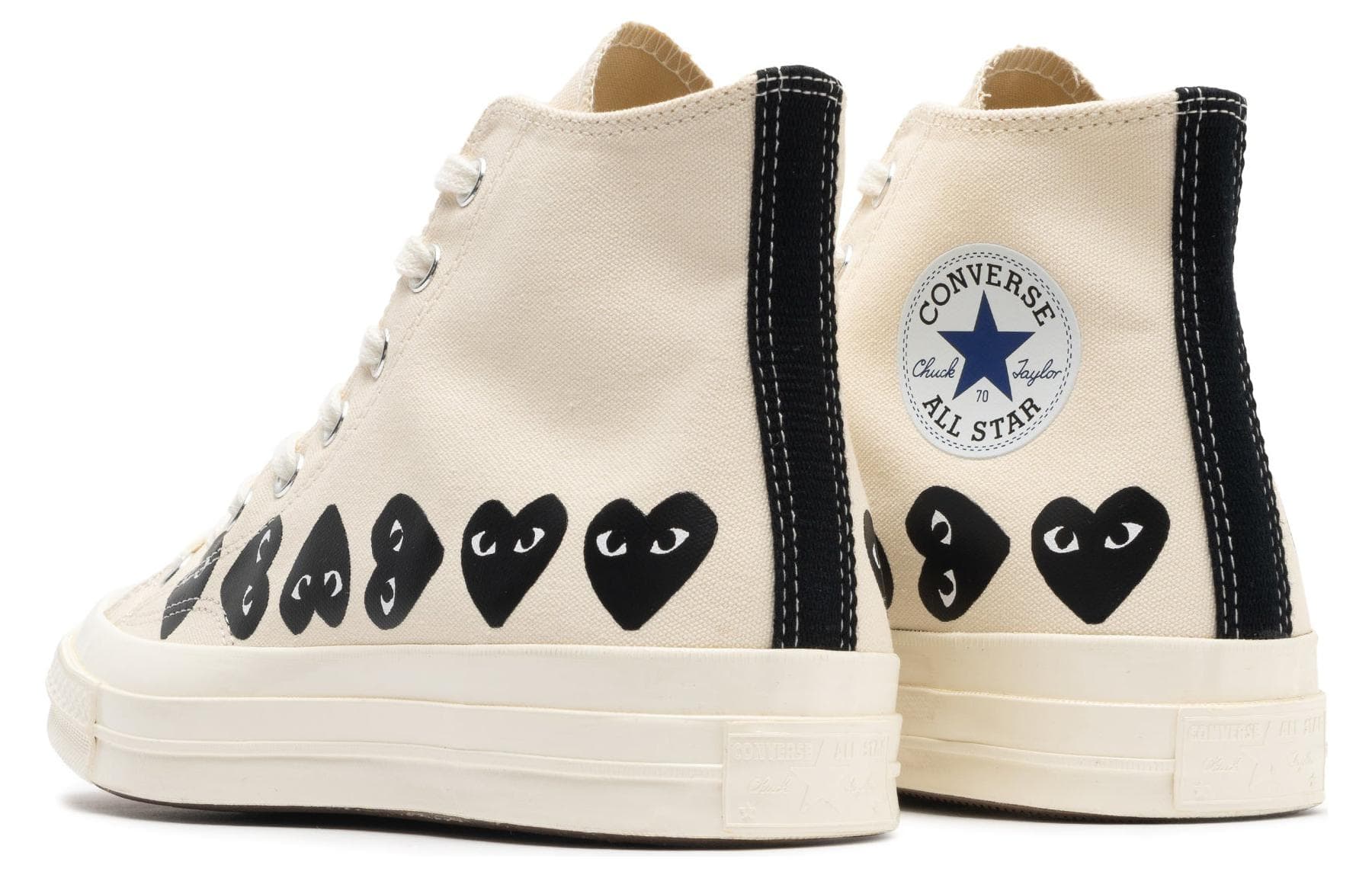 Кеды Comme des Garons Play x Converse 1970s - изображение 4