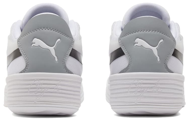 Кроссовки для баскетбола PUMA Clyde All Pro Team White Black Grey - изображение 5