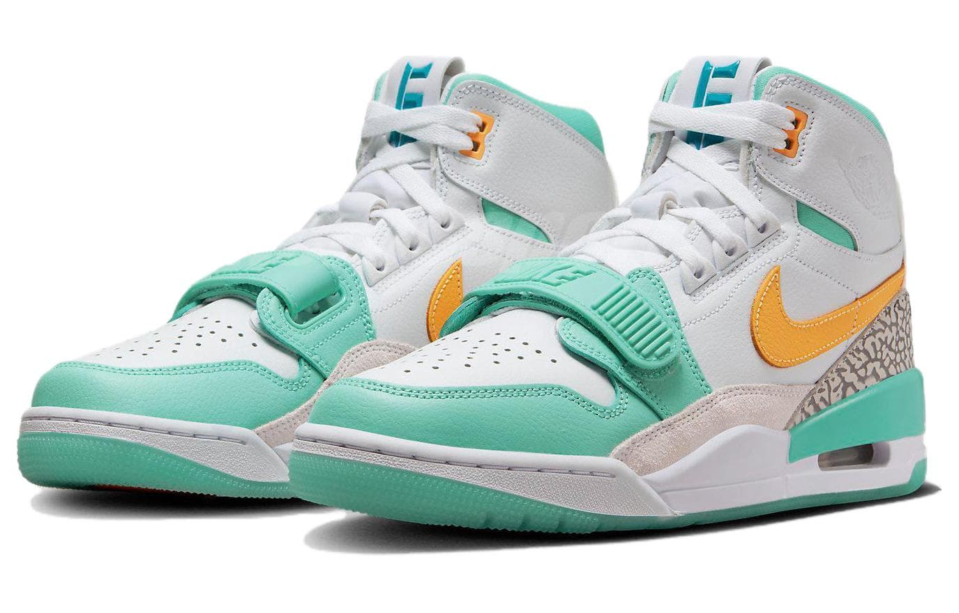 Ретро баскетбольные кроссовки Jordan Legacy 312 "Guo Ailun" PE - изображение 3