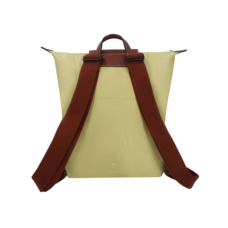 Рюкзак LONGCHAMP Le Pliage Нейлоновый Рюкзак Средний Унисекс Фисташково-зеленый - изображение 4