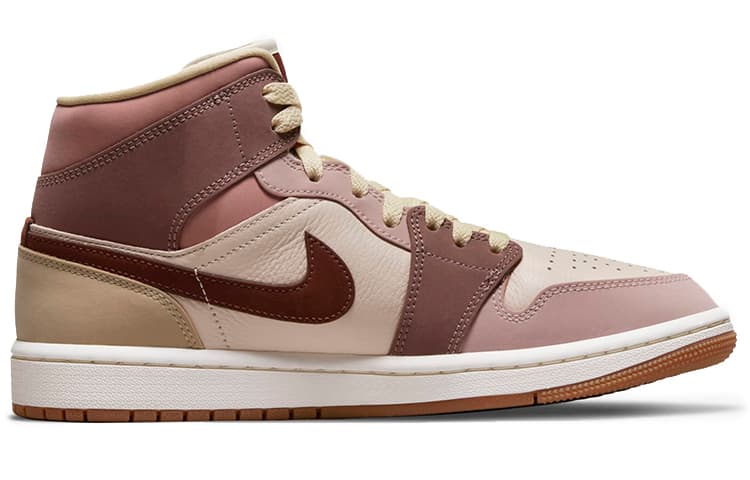 Ретро баскетбольные кроссовки Jordan Air Jordan 1 Mid SE "Neutral" - изображение 2