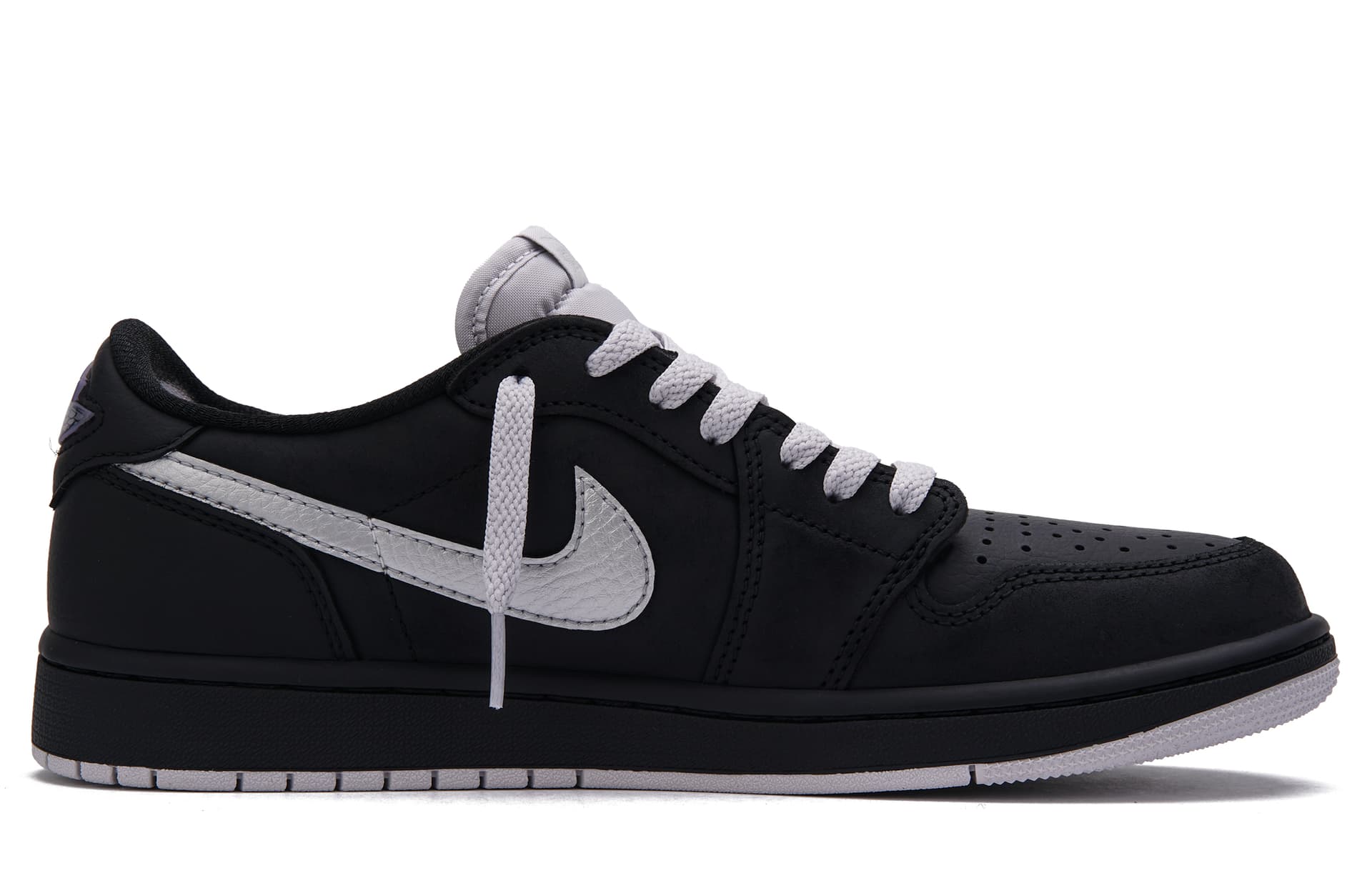 Ретро баскетбольные кроссовки Jordan Air Jordan 1 "Galactic Black Hole" - изображение 2