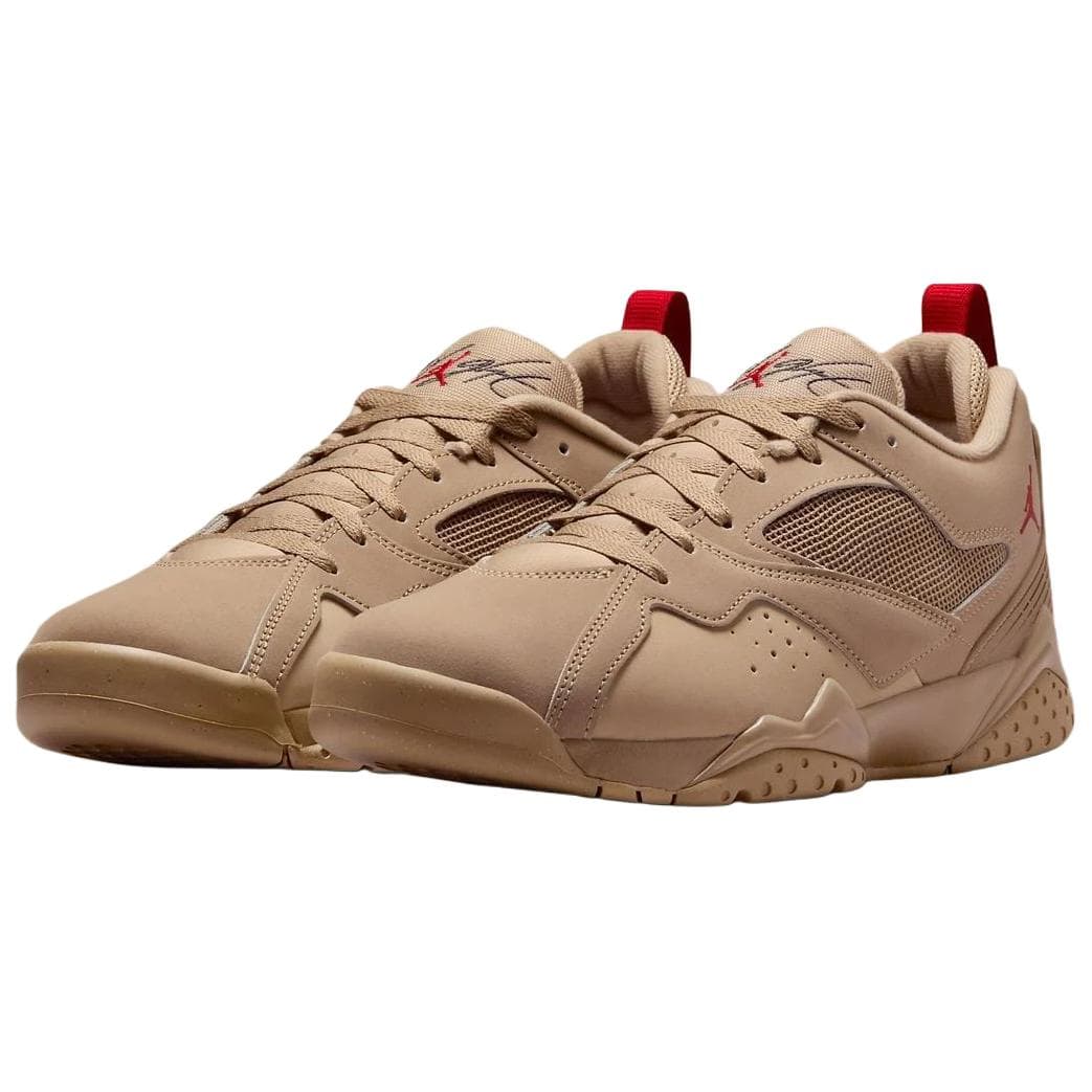 Ретро баскетбольные кроссовки Jordan MVP 92 Low Топ Винтажные Баскетбольные Кроссовки Мужские Светло-Коричневые - изображение 3