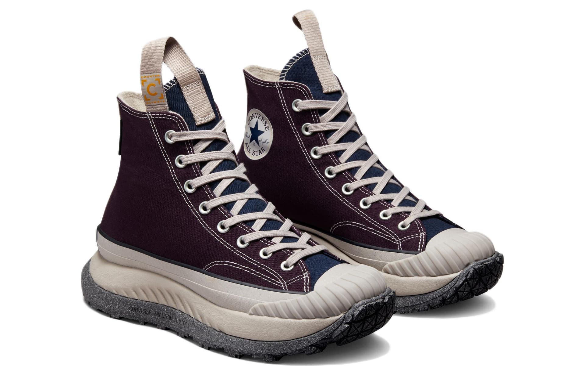 Кроссовки Converse Chuck Taylor All Star 1970s Purple Red - изображение 3