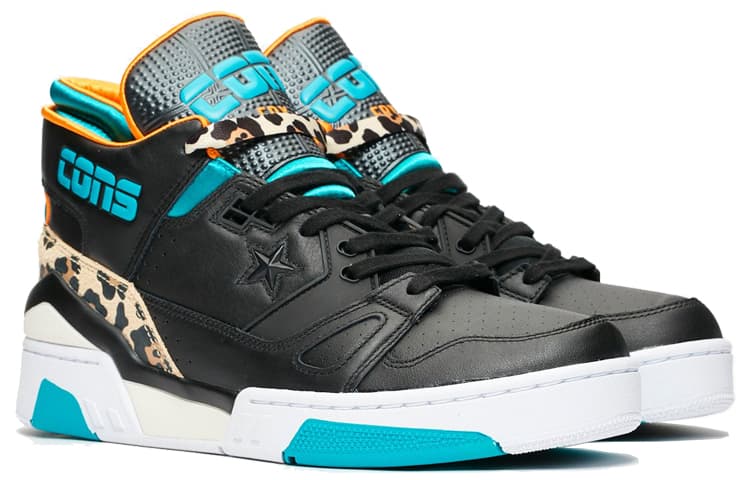 Ретро баскетбольные кроссовки Converse ERX 260 Mid Black Blue - изображение 2
