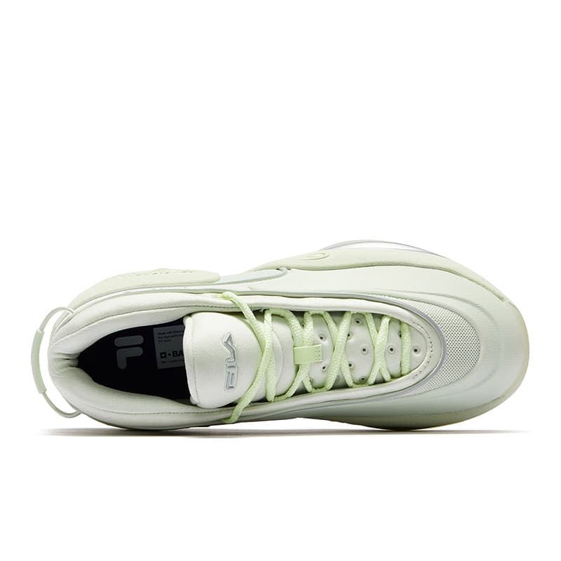 Кроссовки для баскетбола FILA FUSION GH3 Низкие Баскетбольные Кроссовки Мужские Канарский Зеленый - изображение 3