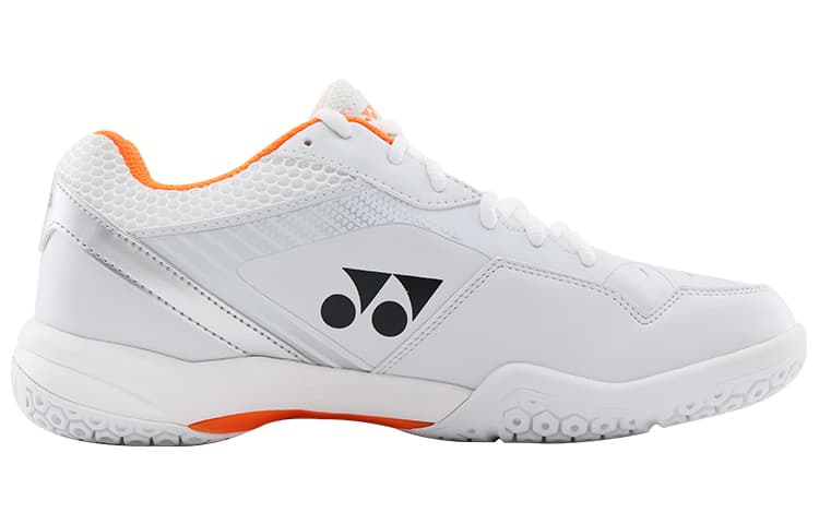 Кроссовки для бадминтона YONEX 65 Series White Orange - изображение 2