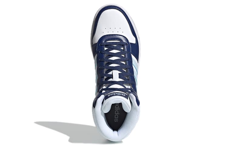 Кроссовки adidas Neo Hoops 2.0 Mid White Blue - изображение 5