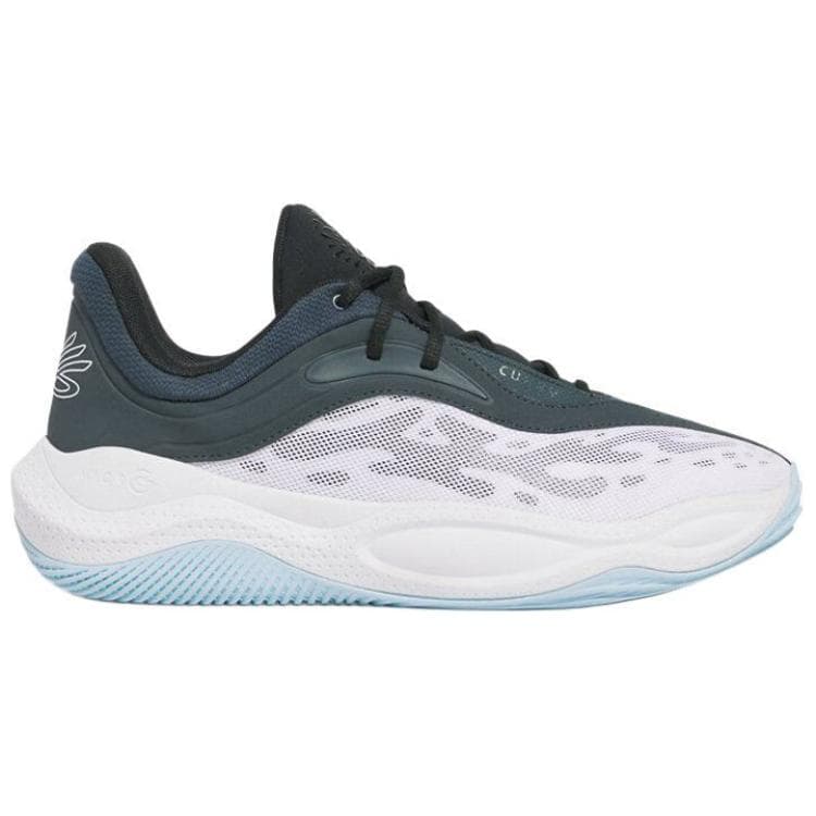 Кроссовки для баскетбола Under Armour CURRY SPLASH 25 Low Баскетбольные кроссовки Унисекс Черно-белые - изображение 2