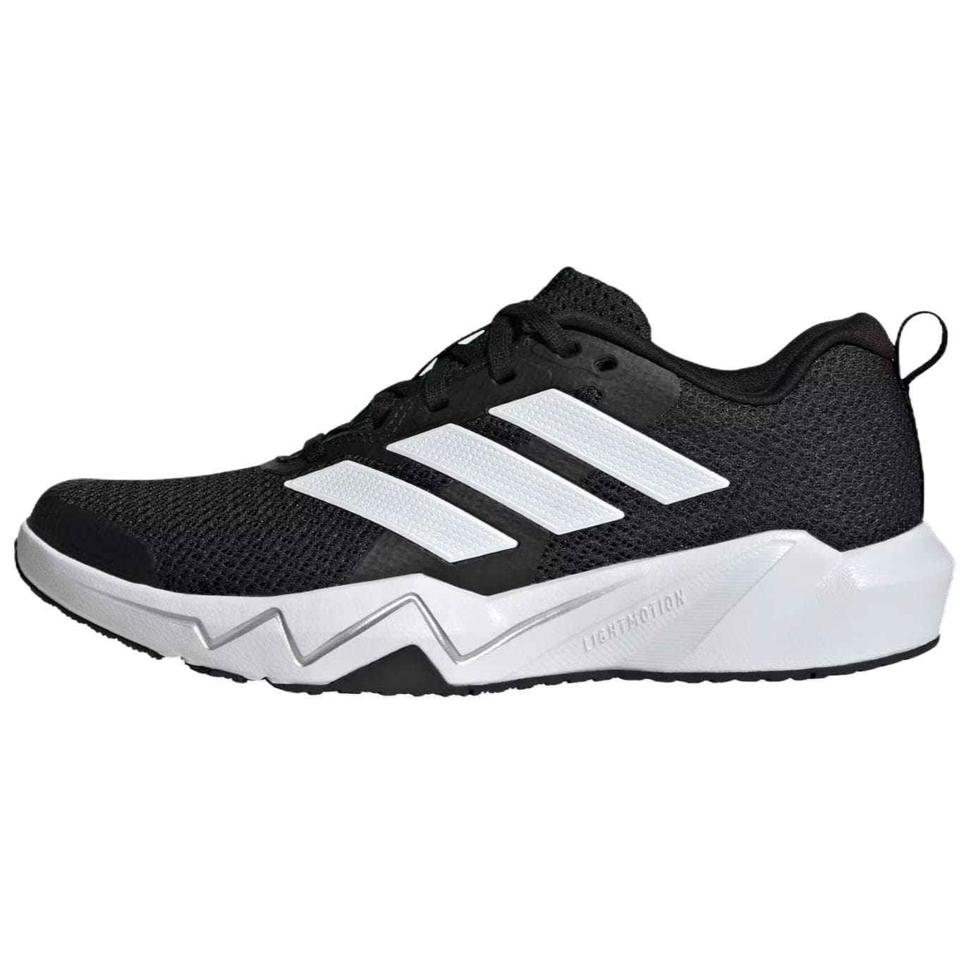 Кроссовки для спортзала Adidas Rapidmove Дышащие Тренировочные Кроссовки Женские Черно-Белые - изображение 1