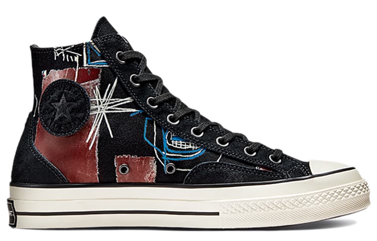 Кеды Converse 1970s High Top Black Red Blue - изображение 2