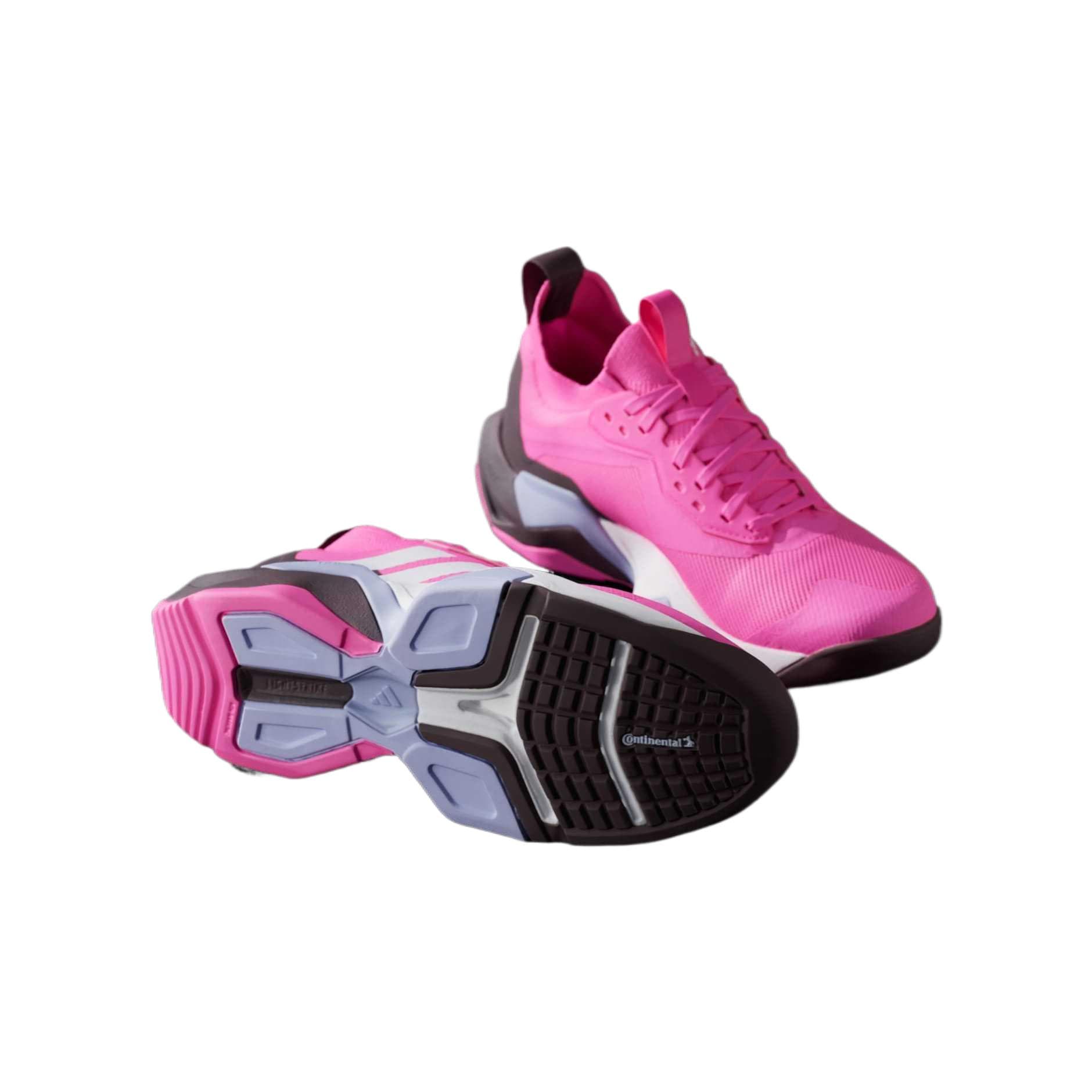Кроссовки для спортзала Adidas Rapidmove Adv 2 противоскользящие низкие кроссовки для тренировок женские розовые - изображение 4