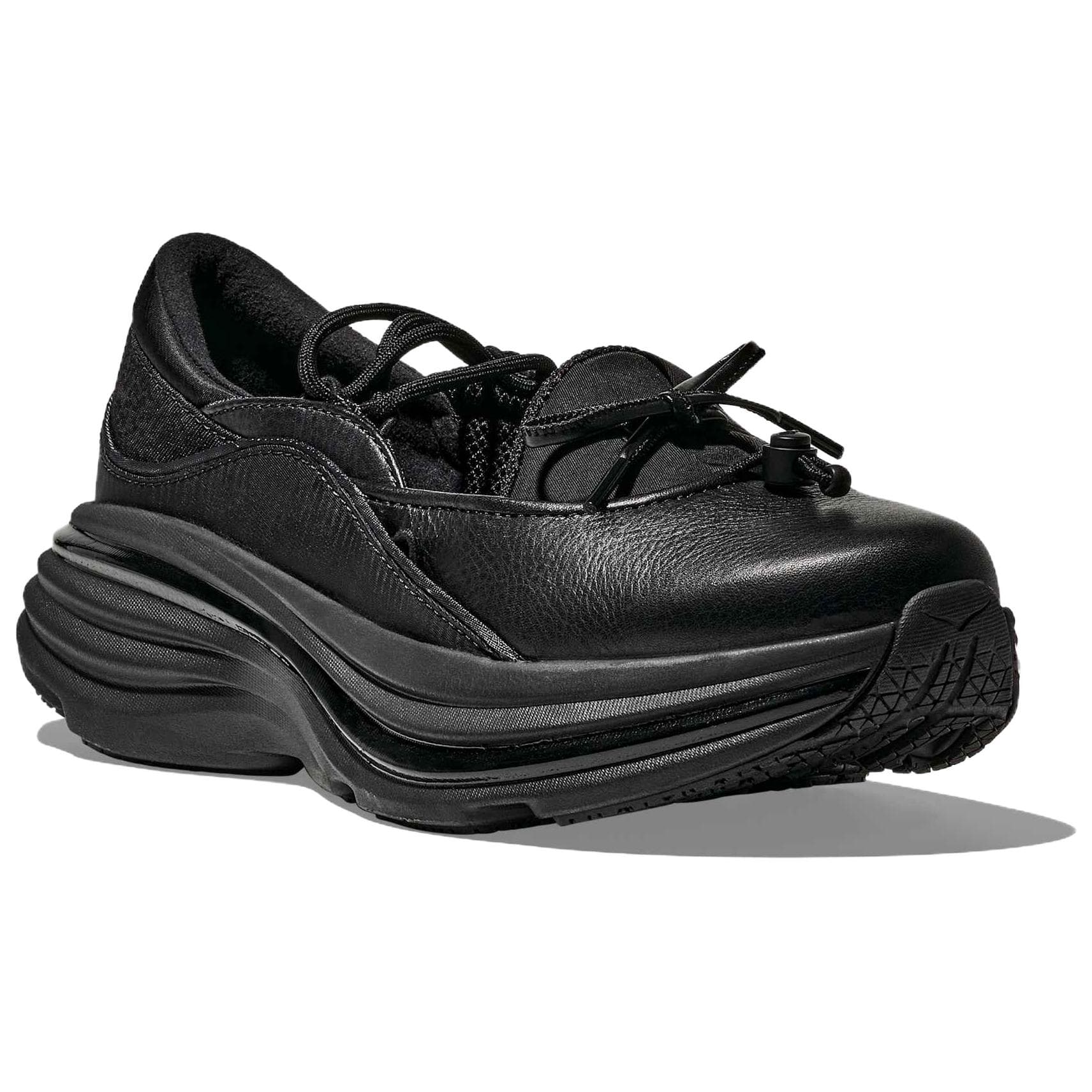 HOKA ONE ONE Bondi Платформа Туфли Мэри Джейн Женские Черные - изображение 3