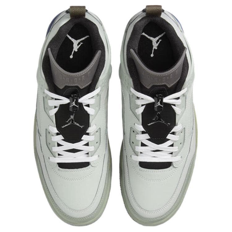 Ретро баскетбольные кроссовки Jordan Spizike Low Green - изображение 3