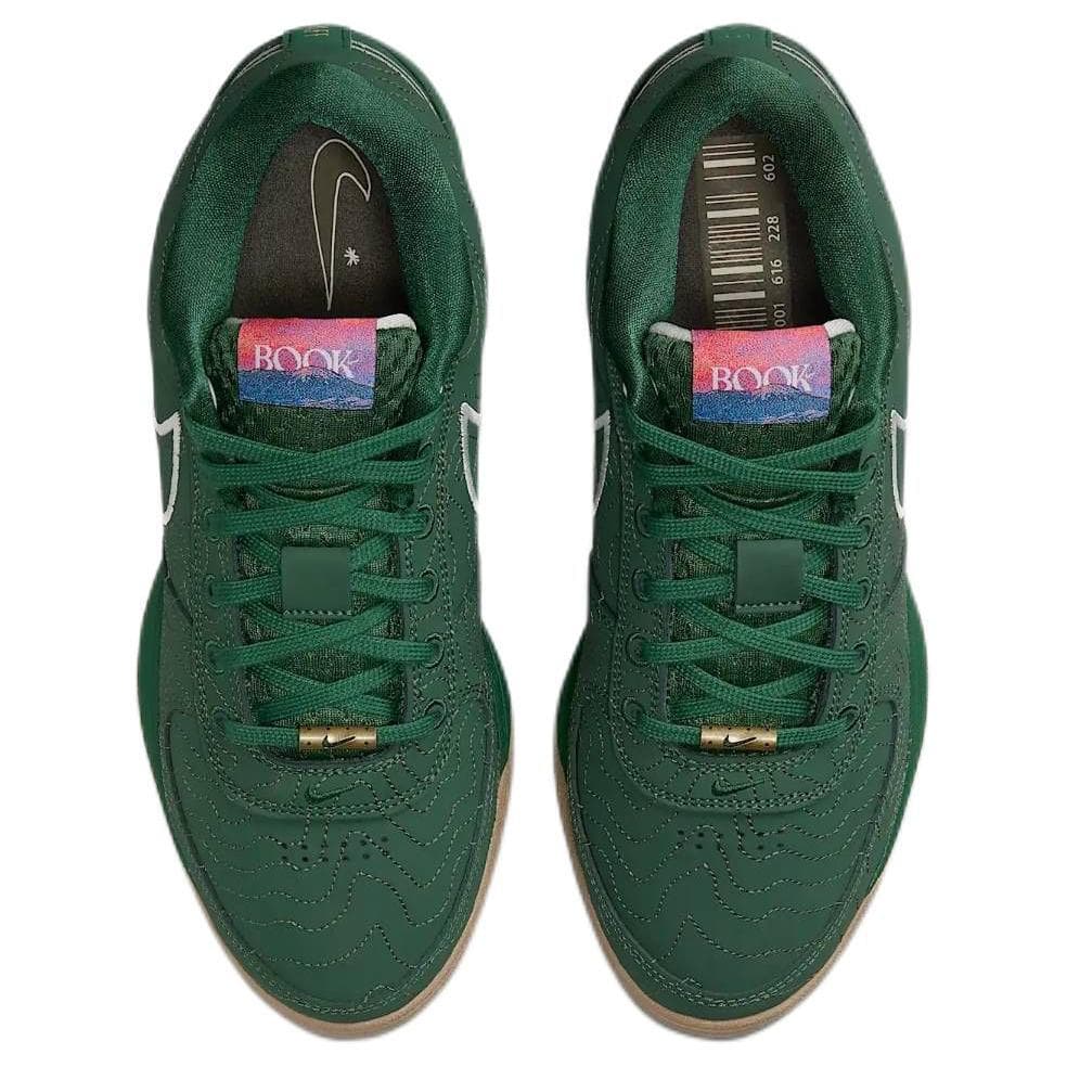 Кроссовки для баскетбола Nike Book 1 Low Топ Баскетбольные кроссовки Мужской Зеленый - изображение 4
