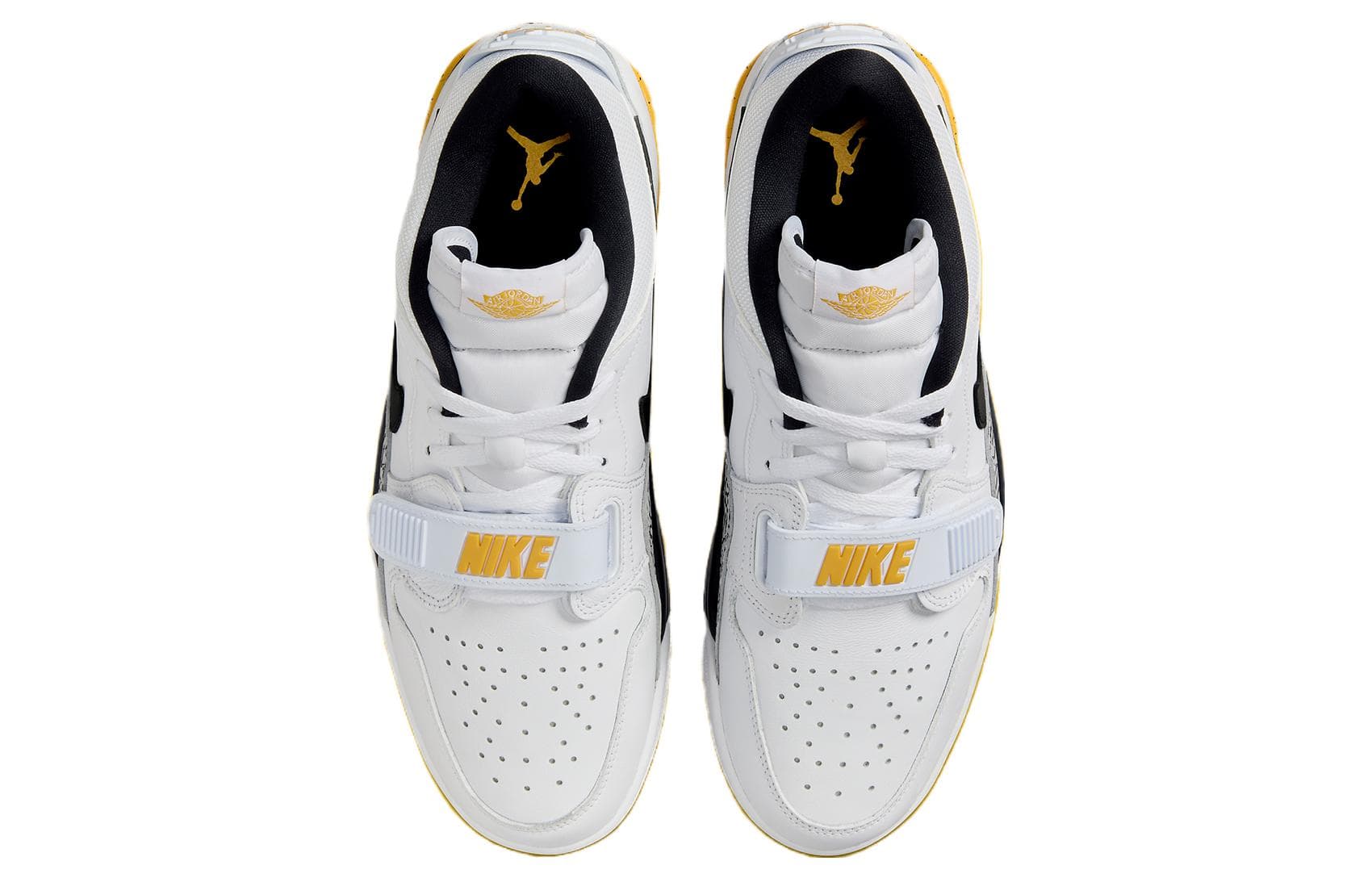 Ретро баскетбольные кроссовки Jordan Legacy 312 Low White Black - изображение 4