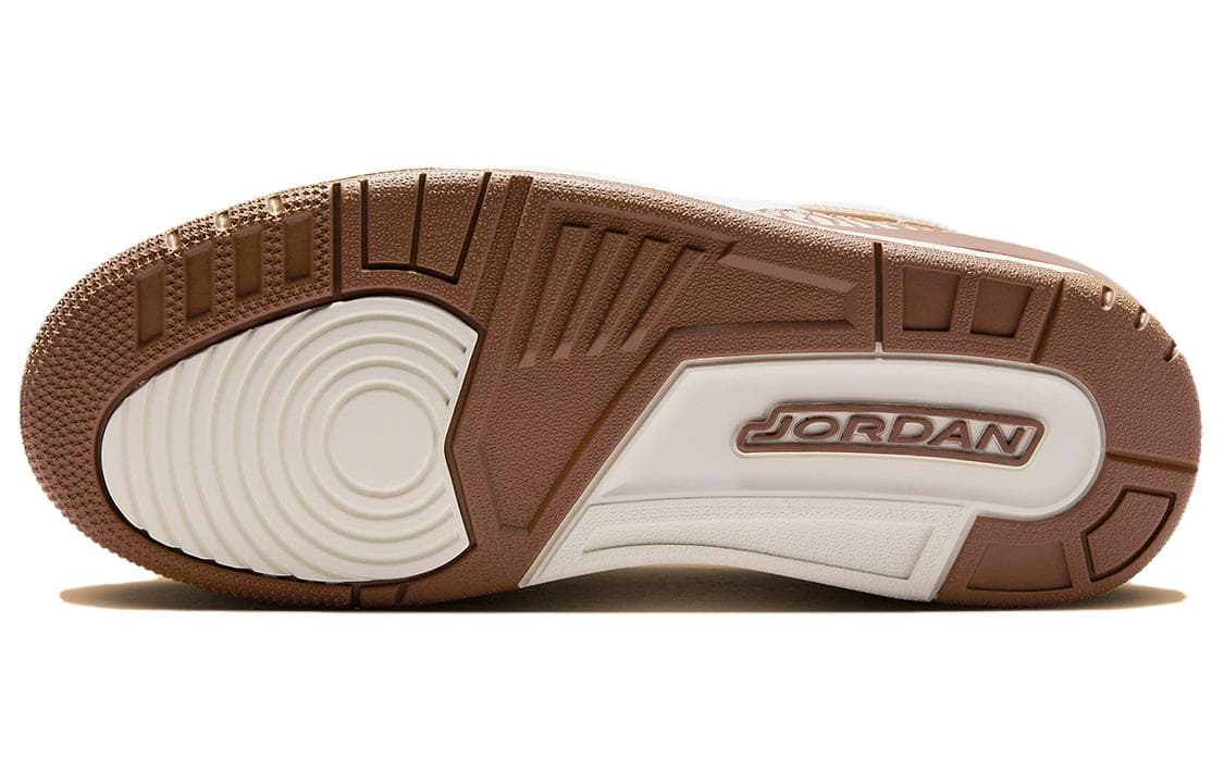 Ретро баскетбольные кроссовки Jordan Legacy 312 White Brown - изображение 6