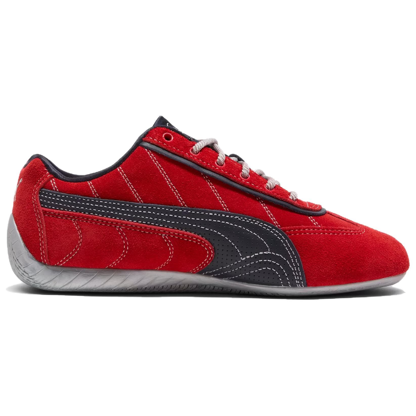 Кроссовки для спортзала Laquan Smith X PUMA Speedcat Low Тренировочные кроссовки Женские Красные - изображение 2