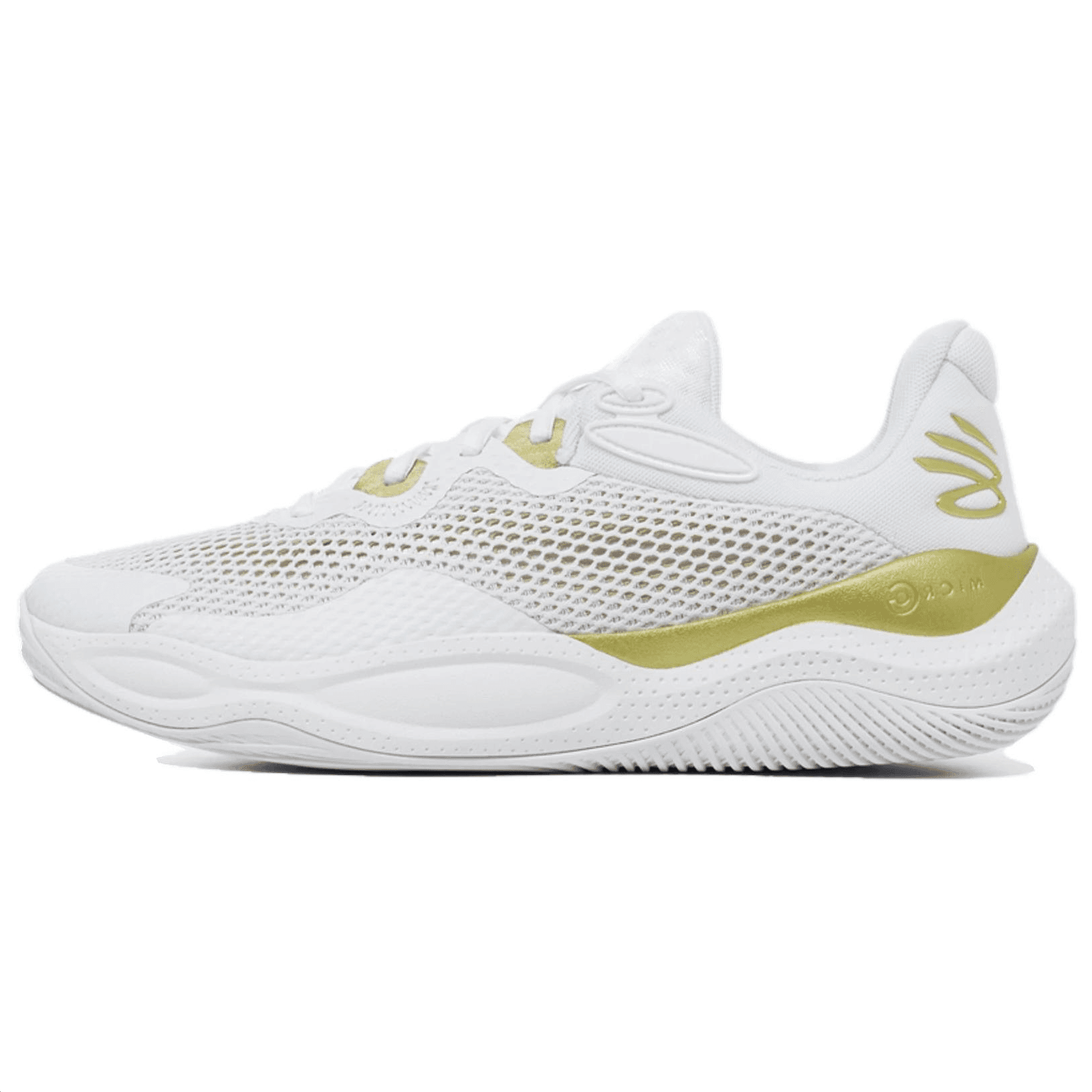 Кроссовки для баскетбола Under Armour Curry Splash 24 противоскользящие устойчивые к истиранию низкий топ баскетбольные кроссовки унисекс белые - изображение 1