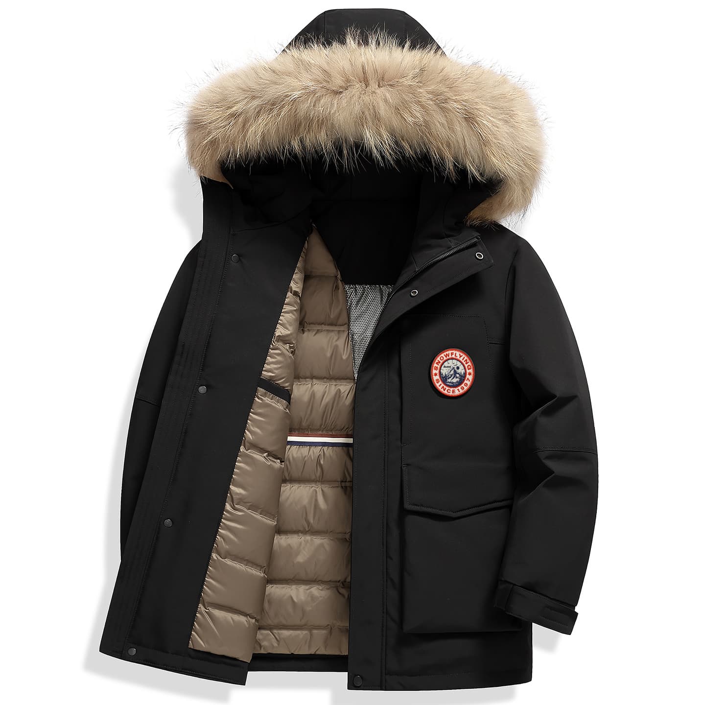 Зимняя куртка SNOW FLYING Winter Battle Collection Пуховик Мужской - изображение 1