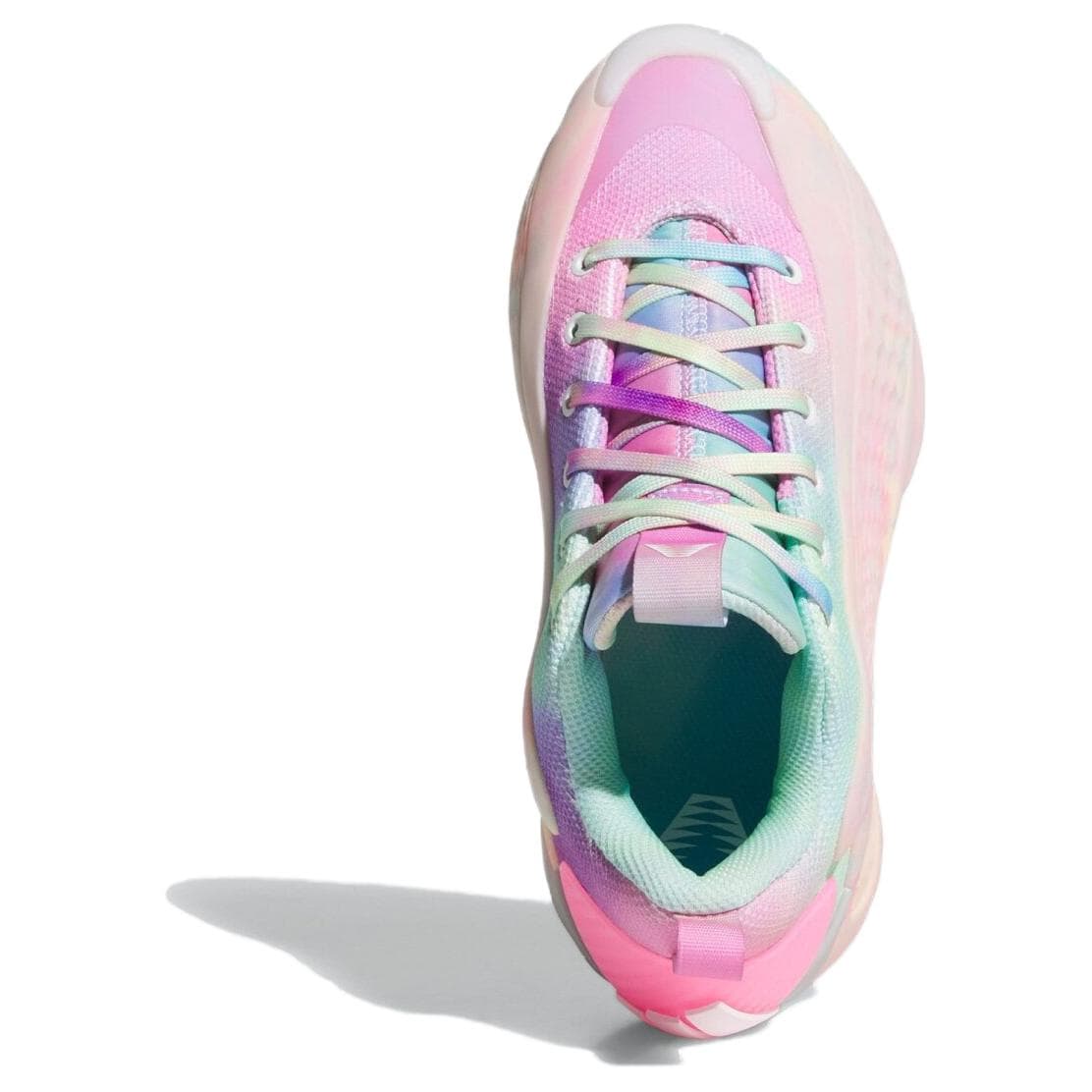 Кроссовки для баскетбола Adidas A.E. 1 Low Баскетбольные кроссовки Унисекс Розовый Бирюзовый - изображение 5
