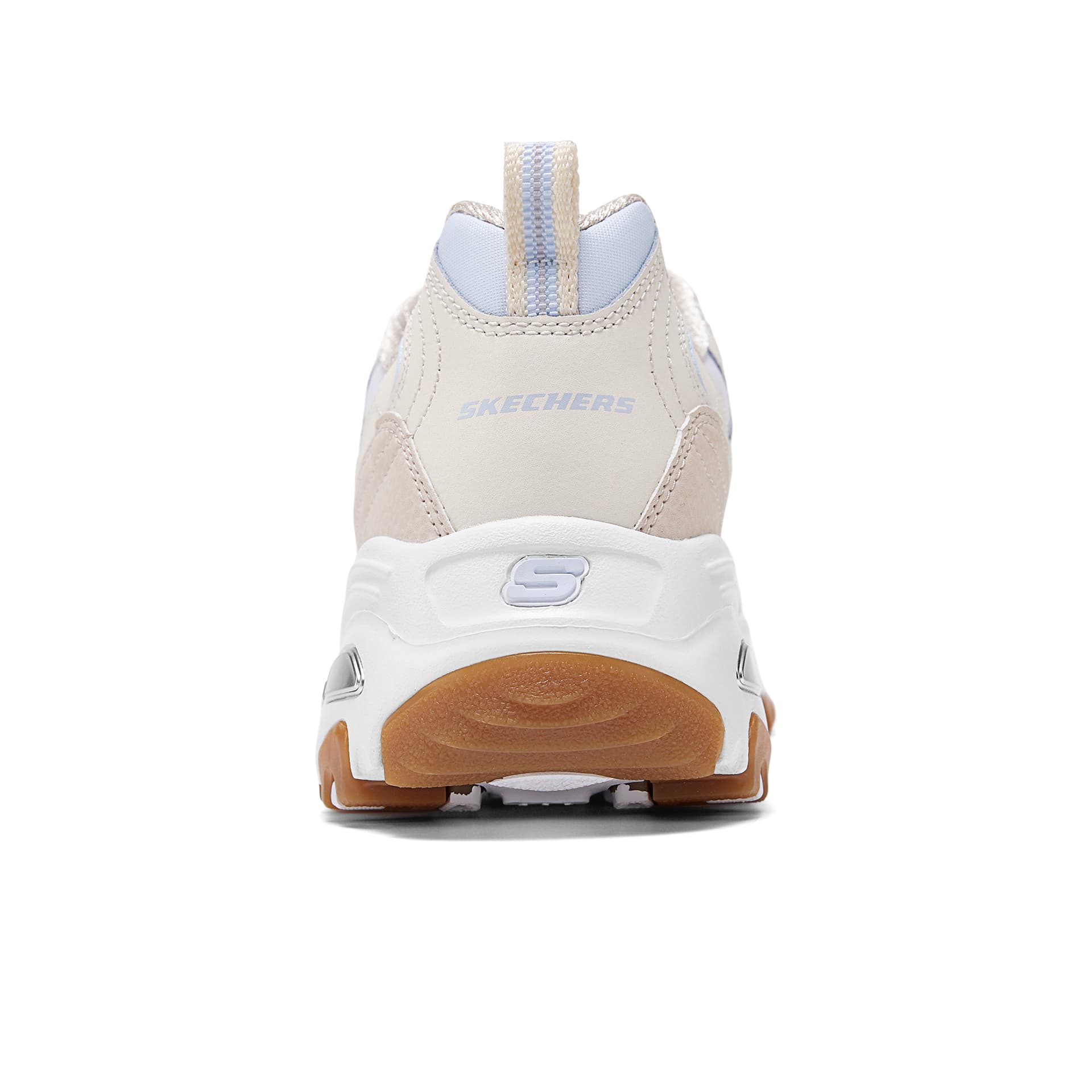 Кроссовки Skechers D'Lites Low Top массивные кроссовки женские бежевые - изображение 5