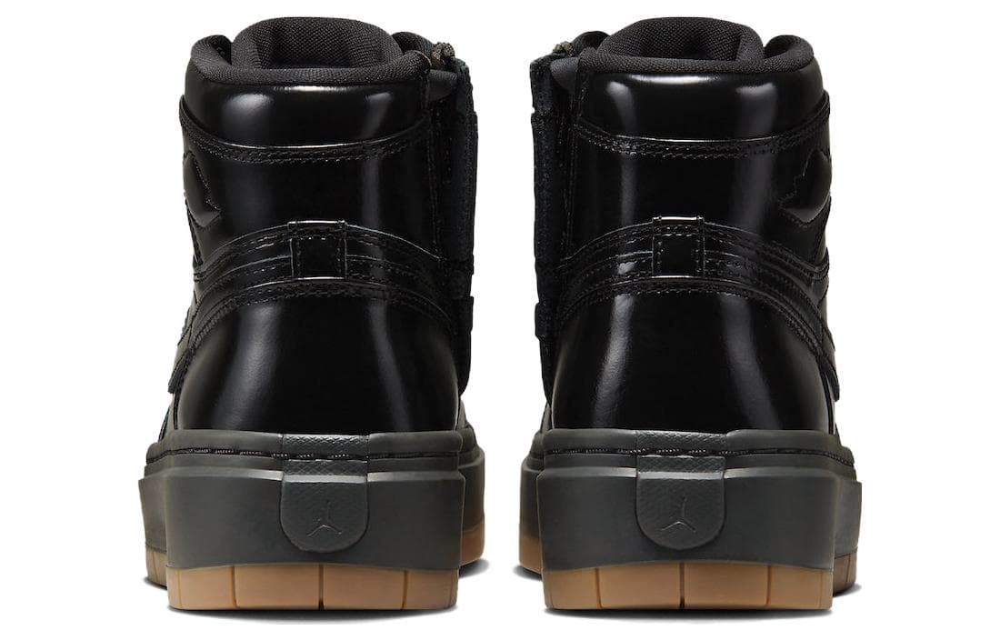 Ретро баскетбольные кроссовки Jordan Air Jordan 1 Elevate Black Gum - изображение 4