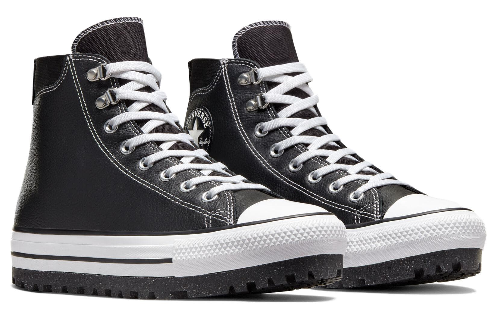 Кеды Converse Chuck Taylor All Star Удобные с флисовой подкладкой термические высокие кеды унисекс черные - изображение 3