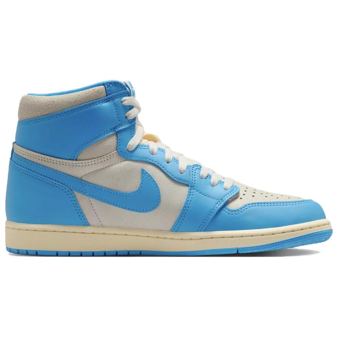 Ретро баскетбольные кроссовки Jordan Air Jordan 1 Retro High Blue White - изображение 2