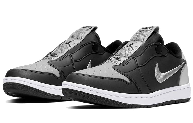 Ретро баскетбольные кроссовки Jordan Air Jordan 1 Low Slip Shadow Cool Grey — фото 3
