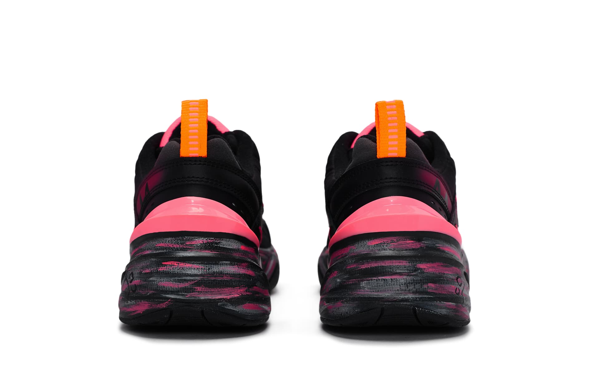 Кроссовки Nike M2K Tekno Black Rose Red - изображение 5