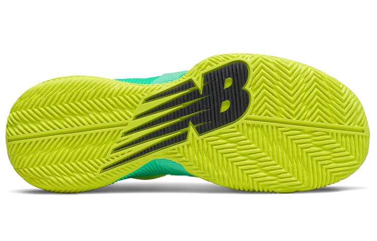 Ретро баскетбольные кроссовки New Balance OMN1S Neon Green - изображение 4
