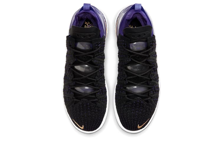 Кроссовки для баскетбола Nike LeBron 18 "Lakers" - изображение 4