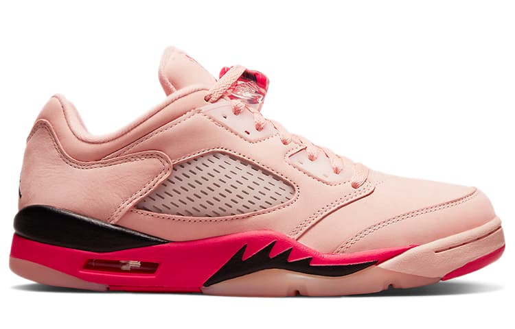 Ретро баскетбольные кроссовки Jordan Air Jordan 5 Retro Low "Girls That Hoop" Arctic Pink - изображение 2