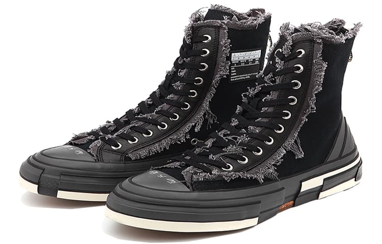 Кеды Yohji Yamamoto x xVESSEL G.O.P. Highs Black - изображение 3