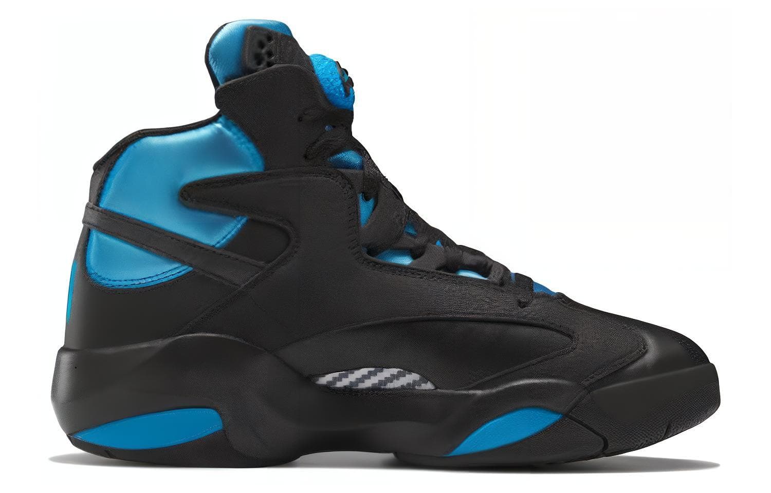 Ретро баскетбольные кроссовки Reebok Shaq Attaq OG "Black Azure" - изображение 2