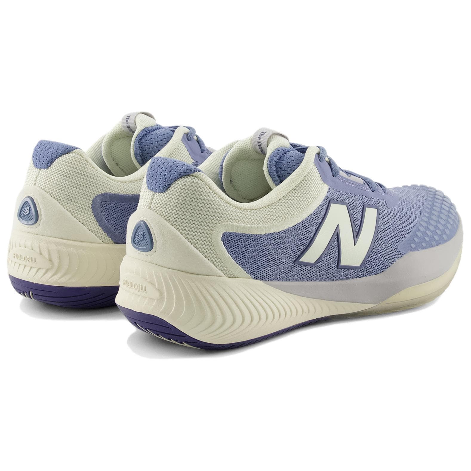 Кроссовки для тенниса New Balance NB FuelCell 996v6 Низкие Кроссовки для Тениса Женские Синие Белые - изображение 4