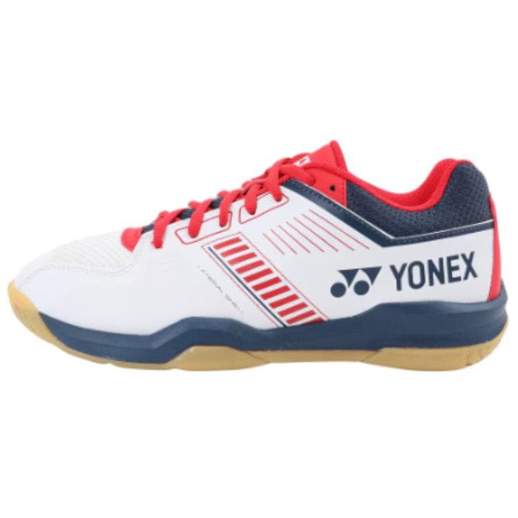 Кроссовки для бадминтона YONEX Амортизирующая стелька амортизация противоскользящие низкий топ кроссовки для бадминтона унисекс белый и красный - изображение 1