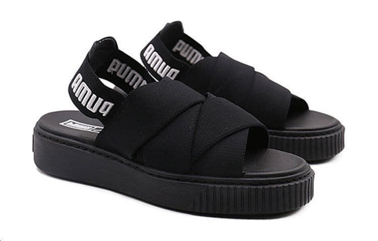 Шлёпанцы PUMA Platform Sandal Black - изображение 2