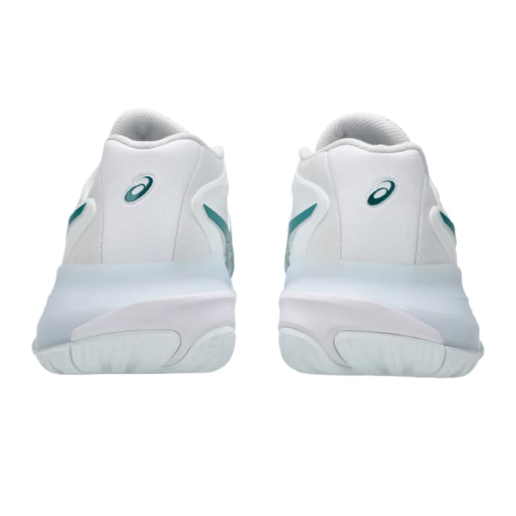 Кроссовки для тенниса asics GEL-RESOLUTION X Амортизация Лоу-топы Кроссовки для тенниса Women's White Зелёный - изображение 5