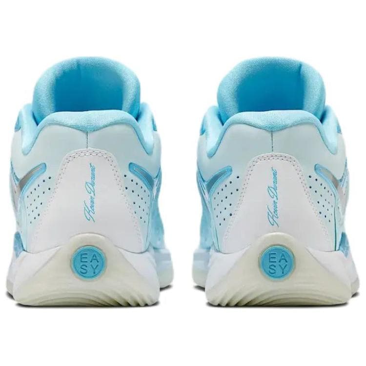 Кроссовки для баскетбола Nike KD 17 Противоскользящие Устойчивые к истиранию Низкие Баскетбольные кроссовки Мужские Синие - изображение 5