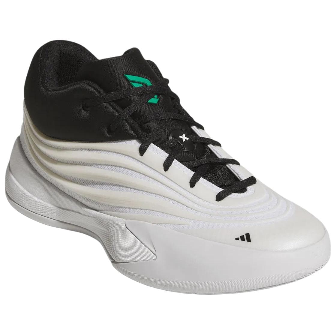 Кроссовки для баскетбола Adidas Dame 10 Low Баскетбольные кроссовки Мужские Серебристо-черные - изображение 2