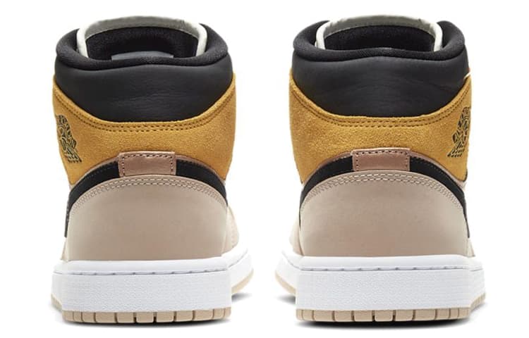 Ретро баскетбольные кроссовки Jordan Air Jordan 1 Mid SE "Particle Beige" - изображение 5