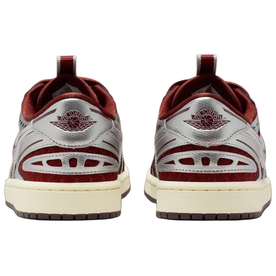 Ретро баскетбольные кроссовки Jordan Air Jordan 1 v3 Silver Red - изображение 5