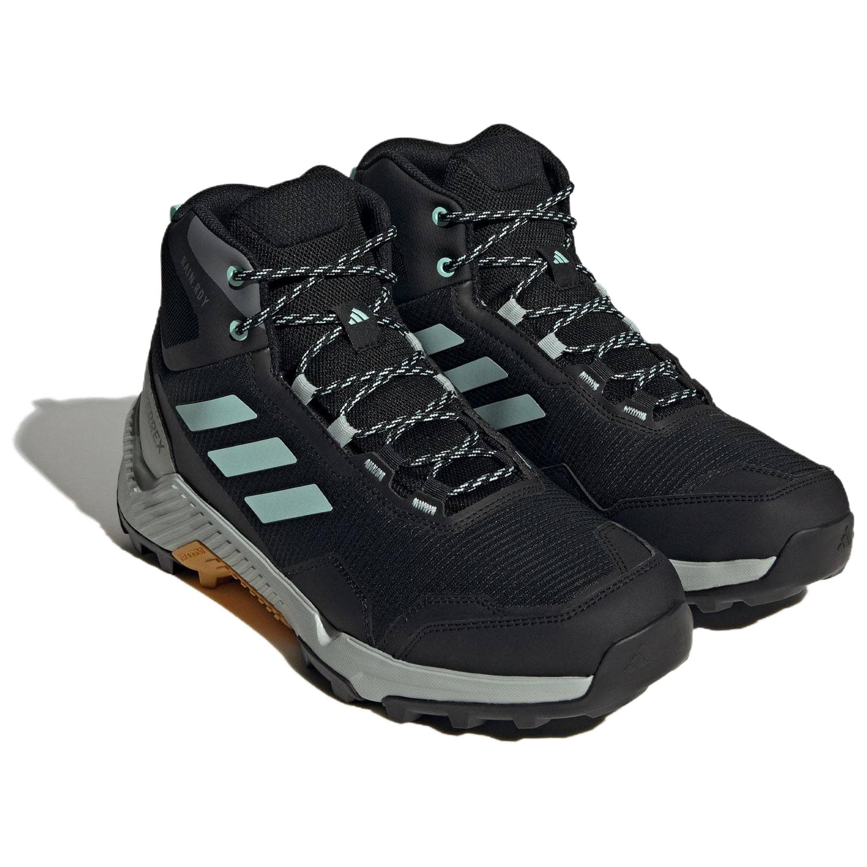 Кроссовки Adidas TERREX Eastrail 2,0 противоскользящая и устойчивая к истиранию обувь для походов с верхом MID Мужская Черная - изображение 3