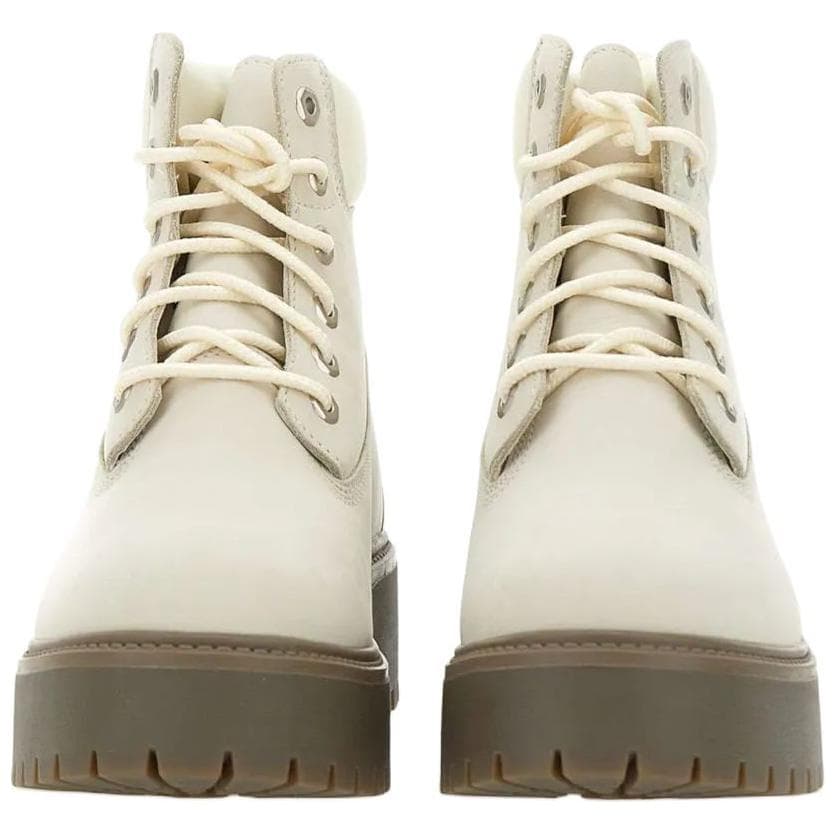 Сапоги Timberland Stone Street Мягкие и Комфортные Ботильоны Женские Белые - изображение 5