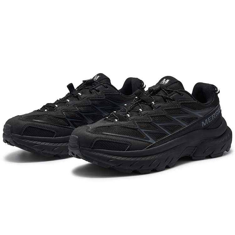 Кроссовки MERRELL FREE STRIDE LITE Устойчивая к истиранию низкая походная обувь унисекс черного цвета - изображение 2