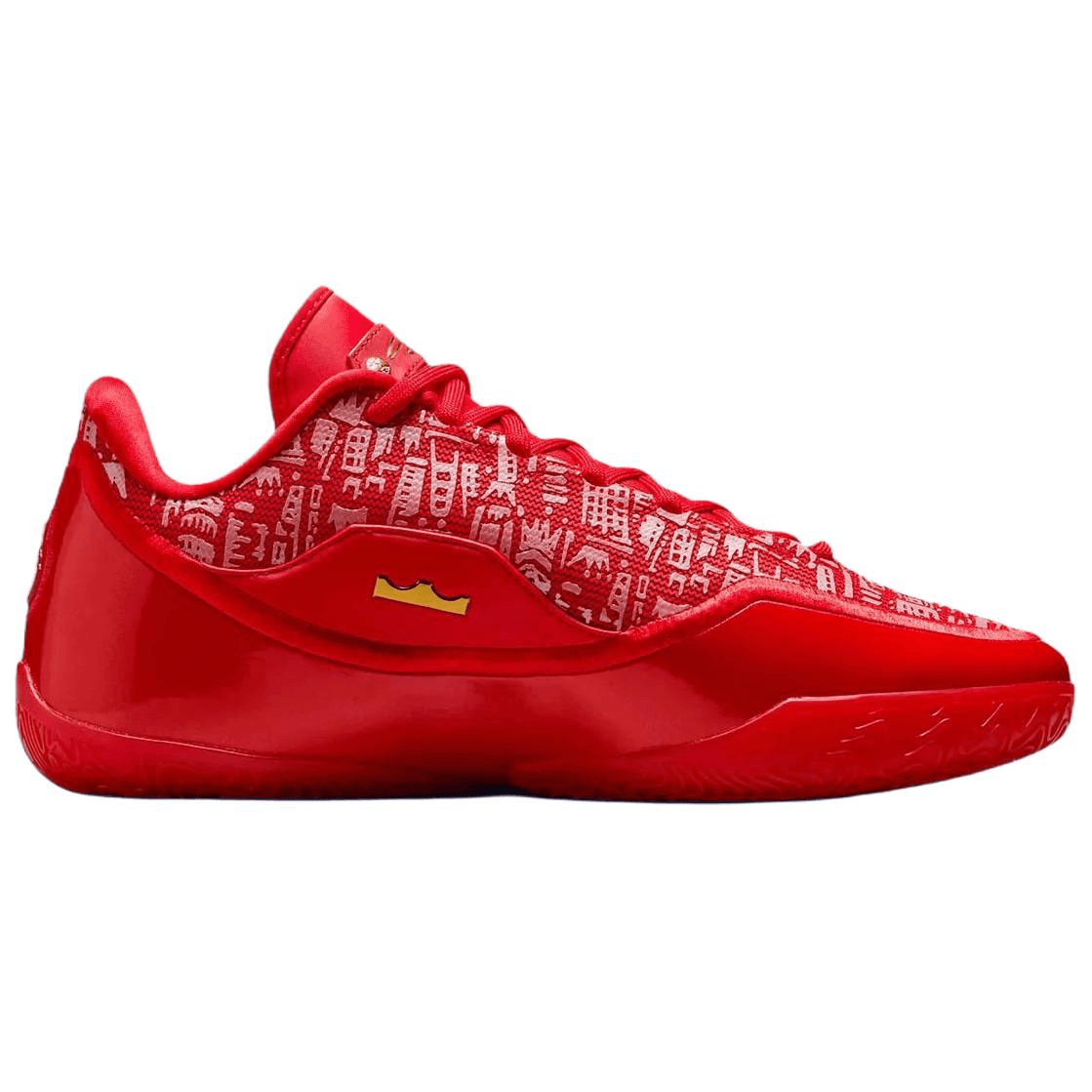 Кроссовки для баскетбола Nike Lebron 23 Поддержка Отскок Анти-Твист Сцепление Баскетбольные Кроссовки Мужские Красные - изображение 2