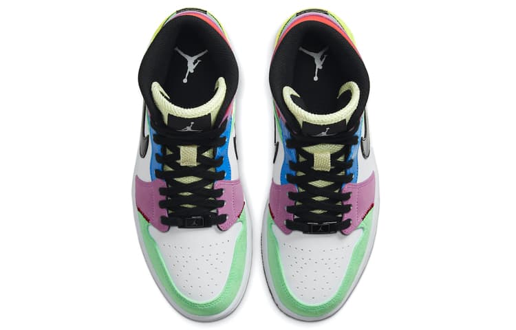 Ретро баскетбольные кроссовки Jordan Air Jordan 1 Mid SE "Lightbulb" - изображение 4