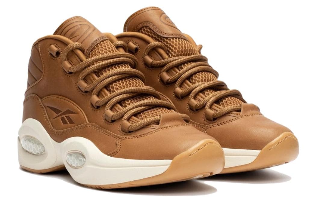 Ретро баскетбольные кроссовки SNS x Reebok Question Mid "AI" - изображение 3
